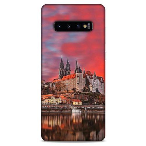 Samsung Galaxy S10 Plus Kılıf Almanya (30) Silicone Case Nehir Şato