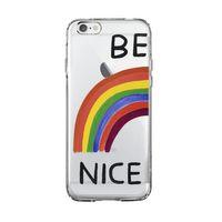 iPhone 6S Be Nice Premium Şeffaf Silikon Kılıf
