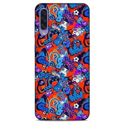 Graffitix (15) Desenli Silikon Kapak Samsung Galaxy A50s Kılıf
