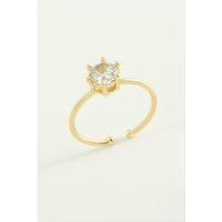 Zirkon Tektaşlı Yüzük