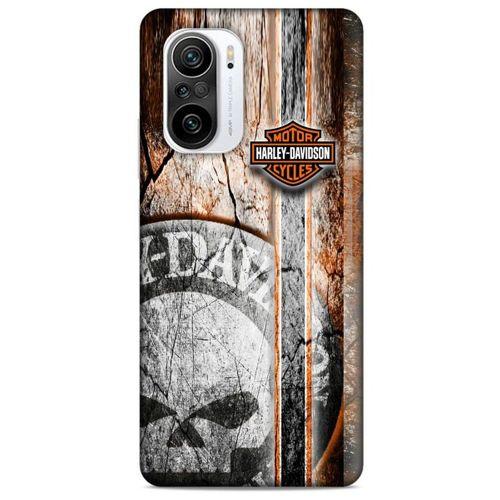 Xiaomi Redmi K40 Uyumlu Kılıf Motorsiklet (12) Koruyucu Silikon Harley Davidson