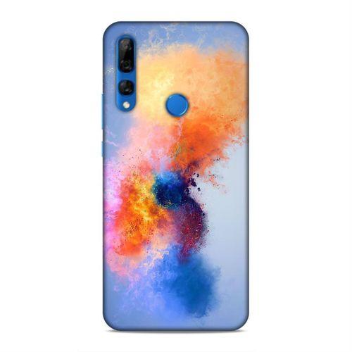 Huawei Y9 Prime 2019 Kılıf Color Splash Arka Kapak Silikon Koruma Full Koruyucu