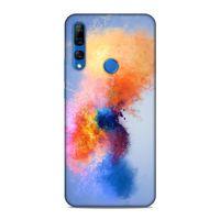 Huawei Y9 Prime 2019 Kılıf Color Splash Arka Kapak Silikon Koruma Full Koruyucu
