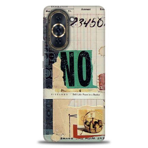 Huawei Nova 10 Kılıf HD Baskılı Kılıf - Risk + Tam Ekran Koruyucu