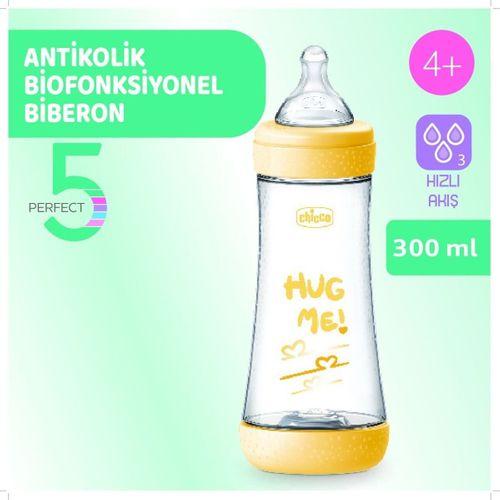 Chicco Chicco Perfect 5 Antikolik Biberon PP 300 ml Girl