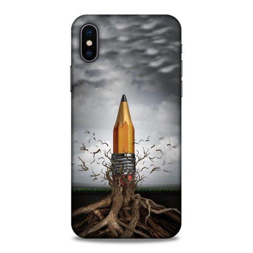 Lopard Apple Iphone X Uyumlu Kılıf Manipülasyon ☻ (50) Shockproof Kılıf Desenli
