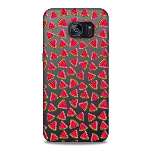 Frutix Karpuz 03 Samsung Galaxy S7 Edge Kılıf Desenli Silikon