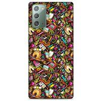 Graffitix (18) Desenli Silikon Kapak Samsung Galaxy Note 20 Kılıf