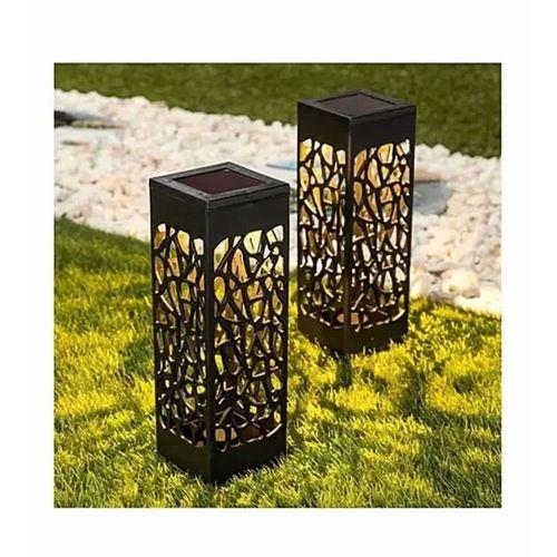 Dekoratif Solar Güneş Enerjili Bahçe Aydınlatması Yürüyüş Yolu Seti ( 6 Adet )