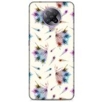 Xiaomi Poco F2 Pro Kılıf Desenli Özel Seri Tüyler (35) Fit Design Kılıf