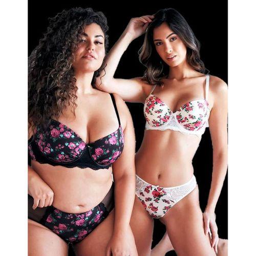 Gardenia Big Size Plunge Bra, Siyah Konforlu Ve Şık Sütyen