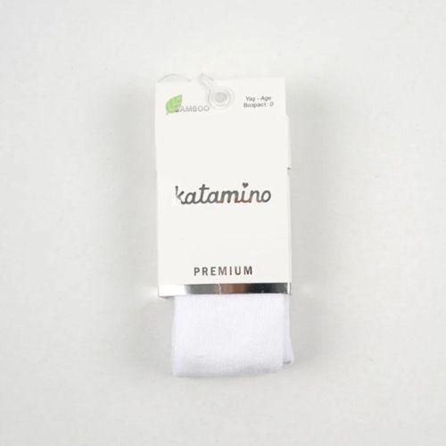 Katamino Katamino Liva Bebek Bambu Külotlu Çorap K36000 Beyaz