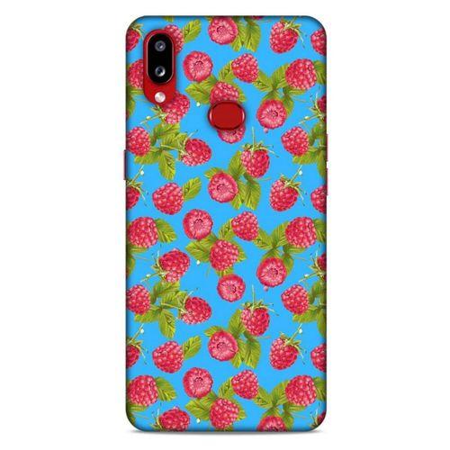 Frutix Ahududu 01 Samsung Galaxy A10s Kılıf Desenli Silikon