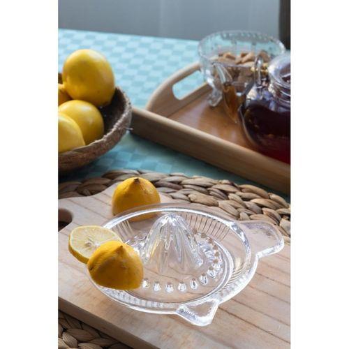 Akyüz Home Cam Limon Narenciye Portakal Sıkacağı Limonluk 14 Cm