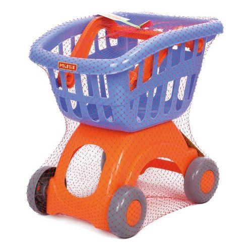 Polesie Market Alışveriş Arabası - POL-71262-MAVİ