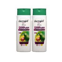 Dermokil Şampuan 400 ml Avokado Özlü Cansız ve Yıpranmış Saçlar Için Şampuan 2 Li Set