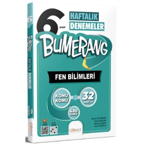 6. Sınıf Bumerang Haftalık Fen Bilimleri Denemeleri Günay Yayınları