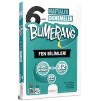 6. Sınıf Bumerang Haftalık Fen Bilimleri Denemeleri Günay Yayınları