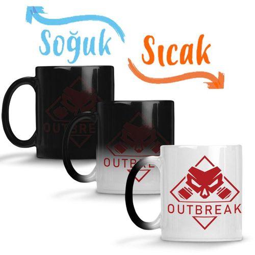 Outbreak Sihirli Kupa Bardak Porselen