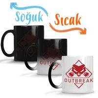 Outbreak Sihirli Kupa Bardak Porselen