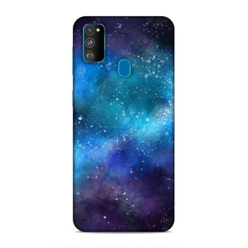 Samsung Galaxy M30s Kılıf Uzayda Kaybolmak Arka Kapak Silikon Koruma Full Koruyucu