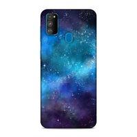 Samsung Galaxy M30s Kılıf Uzayda Kaybolmak Arka Kapak Silikon Koruma Full Koruyucu