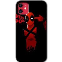 iPhone 11 Kılıf Kapak - DeadPool 4 +Hayalet Ekran Yandan Gözükmez