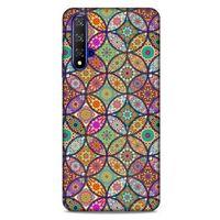 Ethnic Culture (47) Huawei P Smart S Y8P Kılıf Silikon Kapak Desenli