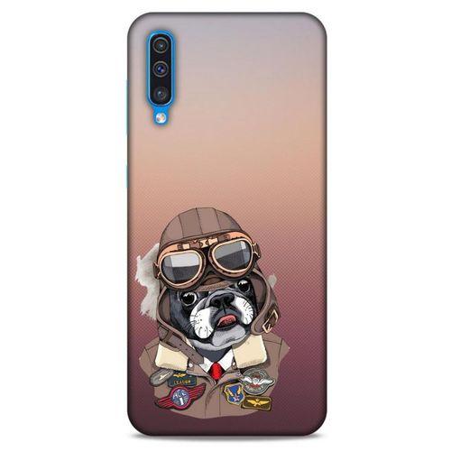Animax Pilot Bulldog Samsung Galaxy A30s Kılıf Desenli Silikon
