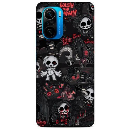 Xiaomi Poco F3 Uyumlu Kılıf Motorsiklet (30) Silicone Case İskelet