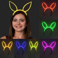 Karanlıkta Yanan Fosforlu Glow Taç 6 Renk 6 Adet - Lisinya