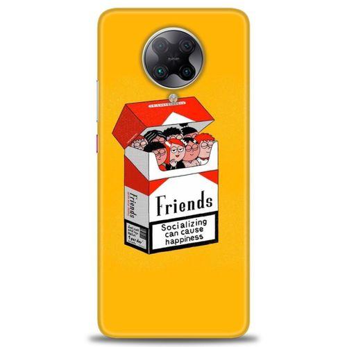 Xiaomi Poco F2 Pro Kılıf HD Baskılı Kılıf - Friends + Tam Ekran Koruyucu