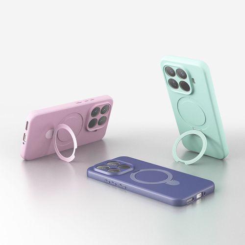 Xiaomi 15T Pro Kılıf M-safe Şarj Özellikli Standlı Zore Samara Kapak