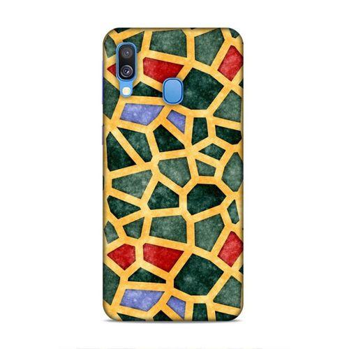 Samsung Galaxy A40 Uyumlu Kılıf Utopia (22) Tam Koruma Kılıfı Suluboya