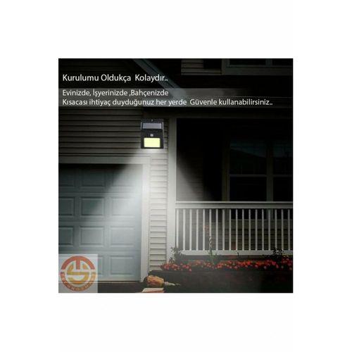 Hareket Sensörlü Solar 48 Led Bahçe Lambası