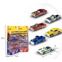Alloy Racer Metal Arabalar Kutulu 4Lü