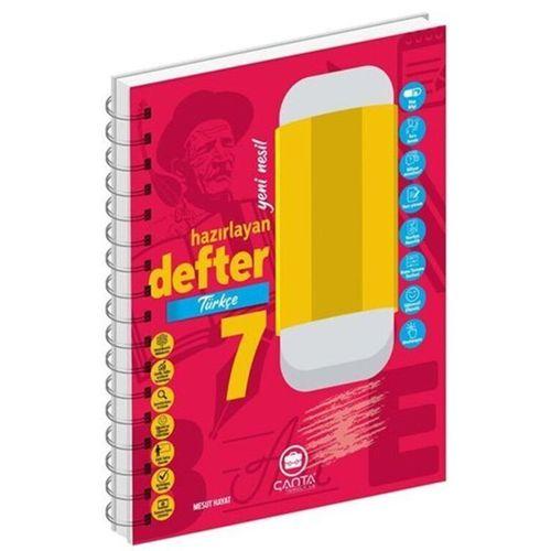 7. Sınıf Türkçe Okula Yardımcı Hazırlayan Defter Çanta Yayınları