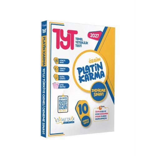 2027 YKS-TYT Platin Karma Yayınlar Kurumsal 10lu Paket Deneme Sınavı Türkiye Geneli