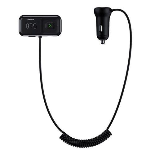 Baseus T typed S-16 FM Transmitter Bluetooth Dual Usb Araç şarj A