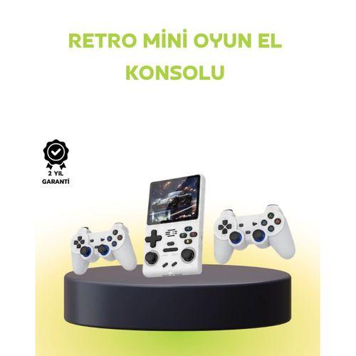 Geniş Ekranlı Taşınabilir Retro Oyun Konsolu