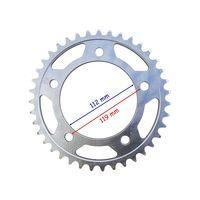 SEVGENT Honda Arka Dişli 520-39T İç 112 Mm 5 Delikli Ind Nc 750 Uyumlu X(2014-2018) 750 S(2014-2016) Öm