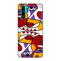 Huawei P30 Pro Uyumlu Kılıf Face'X 46 Core Armor Kılıf Illustration
