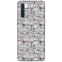 Animax Unicorn Sarmalı Oppo A91 Kılıf Desenli Silikon