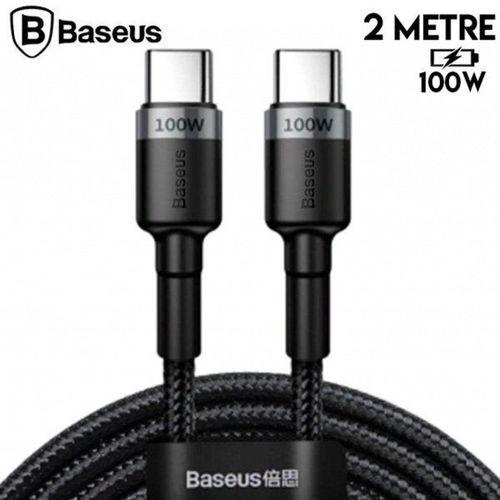 Baseus Cafule PD2.0 100W flash Şarj Usb Type-C Kablo (20V-5A) 2 Metre