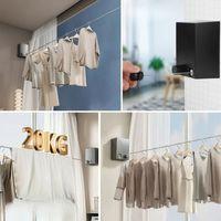 Pratik Geri Çekilebilir Çamaşır İpi