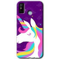Tecno Spark 6 Go HD Baskılı Kılıf + 9D Tam Ekran Koruyucu - Unicorn Sleep