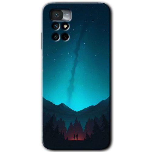 Potkal Hediye Fabrikası Xiaomi Redmi Note 11 4G Kılıf HD Desen Baskılı Arka Kapak - Mandala Patterns Kaleidoscope