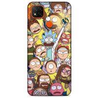 Xiaomi Redmi 9C Uyumlu Kılıf Rick And Morty (34) Slim Armor Kılıf Manager Morty