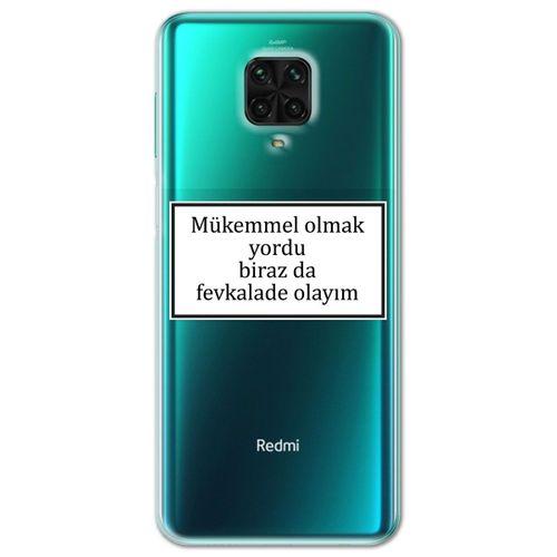 Xiaomi Redmi Note 9 Pro Kılıf HD Yazı Baskılı Silikon Arka Kapak - Yazı 12