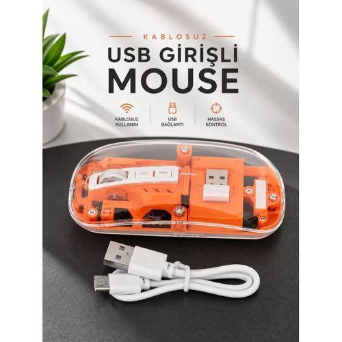 Fare Mouse Çift Modlu Kablosuz Bağlantılı 2.4ghz Destekli